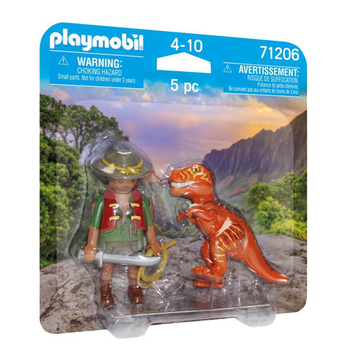 Picture of Playmobil Adventurer with T-Rex
